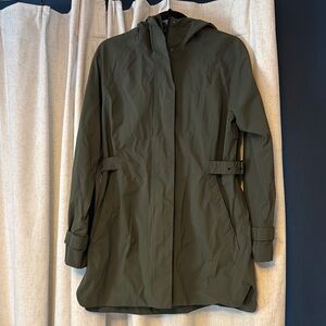 The North Face Green Trench Coat Utility Style. As Seen on Virgin River!